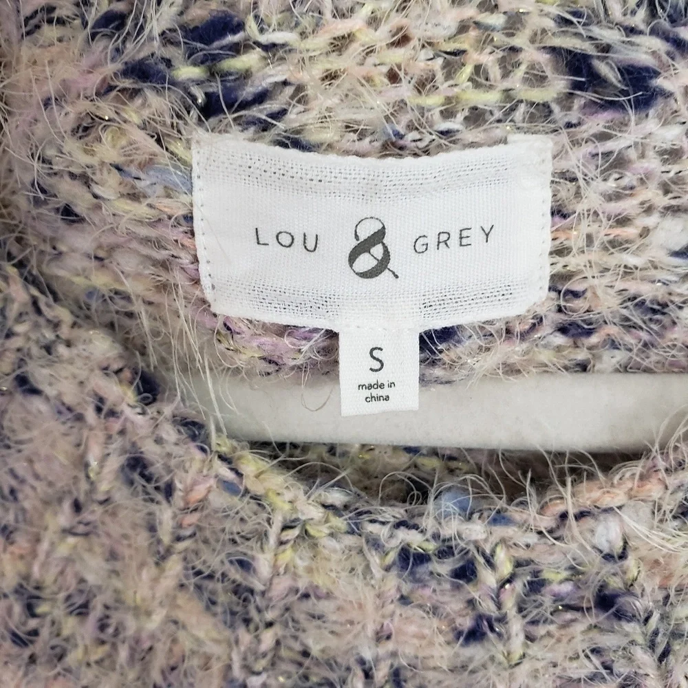 LOU & Grey Flurry Eyelash Sweater Size S